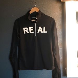 Half Zip Athletic Workout Sweater